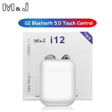 Load image into Gallery viewer, 2019 Original i12 TWS Touch Key Mini Wireless Earphone Bluetooth 5.0 Headset for Android xiaomi Iphone PK i20 i30 i60 i80 tws