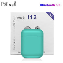 Load image into Gallery viewer, 2019 Original i12 TWS Touch Key Mini Wireless Earphone Bluetooth 5.0 Headset for Android xiaomi Iphone PK i20 i30 i60 i80 tws