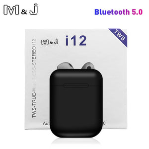 2019 Original i12 TWS Touch Key Mini Wireless Earphone Bluetooth 5.0 Headset for Android xiaomi Iphone PK i20 i30 i60 i80 tws