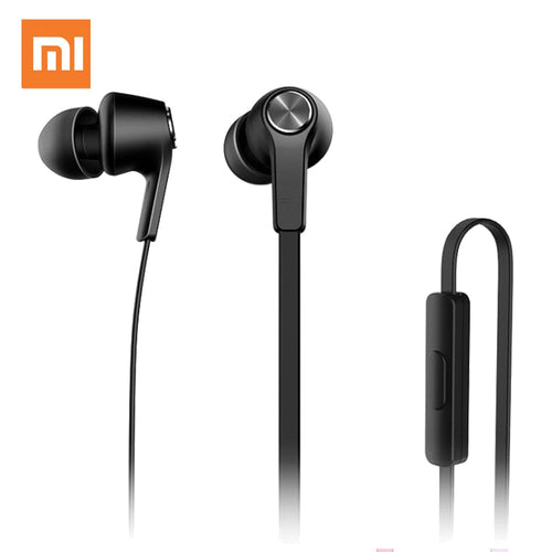 Original Xiaomi Piston Colorful Version Earphone Stereo Microphone 3.5mm In-ear Wired Control with Mic for Xiaomi Redmi Earbuds