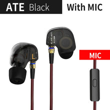 Load image into Gallery viewer, KZ ATE ATR HD9 ZS3E Copper Driver HiFi Sport Headphones In Ear Earphone For Running With Microphone Headset music Earbuds