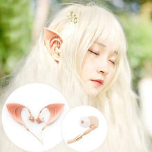 Load image into Gallery viewer, 3.5mm Cosplay Elf Ear Shape In-Ear Earphone Spirit Fairy Girl Gift