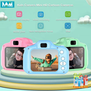 Children Mini Camera Kids Educational Toys for Children Baby Gifts Birthday Gift Digital Camera 1080P Projection Video Camera