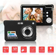 Load image into Gallery viewer, Children Portable Mini Camera 2.7&quot; 720P 18MP 8x Zoom TFT LCD HD Digital Camera Video Camcorder DV Anti-Shake Photo For Kids Gift