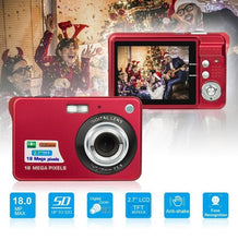 Load image into Gallery viewer, Children Portable Mini Camera 2.7&quot; 720P 18MP 8x Zoom TFT LCD HD Digital Camera Video Camcorder DV Anti-Shake Photo For Kids Gift